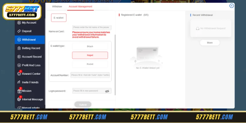 Frequent Issues When Claiming Rewards on 5777Bet