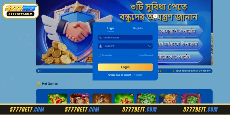 Full Instructions for 5777Bet Login from A to Z
