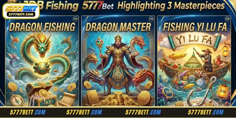 Highlighting 3 masterpieces at JDB Fishing 5777Bet