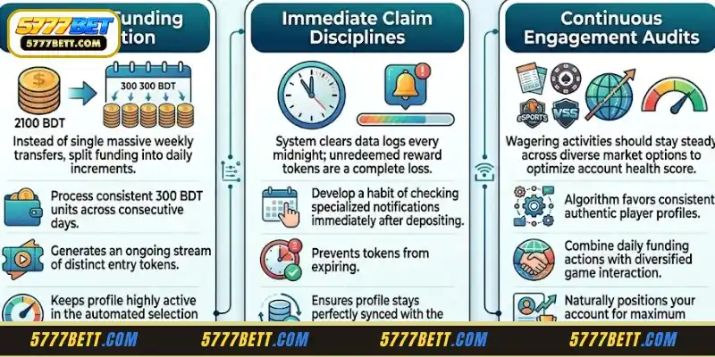 Profile Optimization Tactics for Daily Deposit Draw