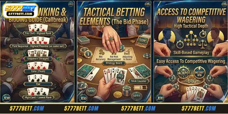 The appeal of Callbreak at 5777Bet