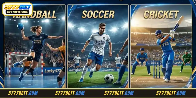 Top 3 exciting sports games at Lucky 5777Bet